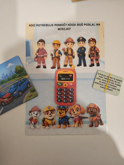 Mapica, ki se prilagodi tvojemu otroku 💛 (18m-6let)