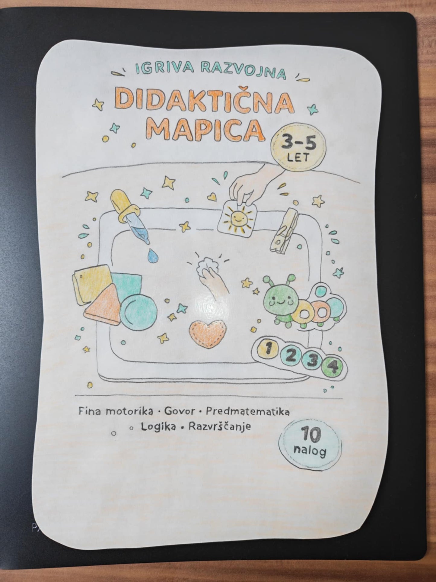 Mapica, ki vodi igro in spodbuja razvoj otroka (3-5let)