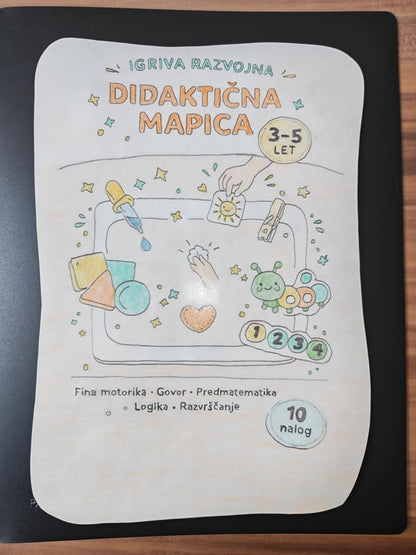 Mapica, ki vodi igro in spodbuja razvoj otroka (3-5let)