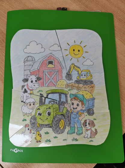 Mali kmetovalec – razvojna mapica za simbolno igro in fino motoriko (3+ let)