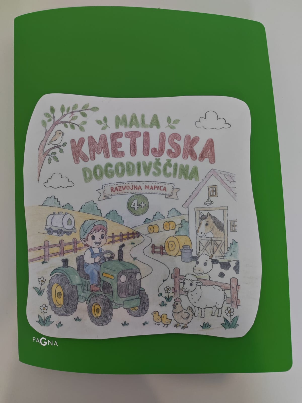 Mala kmetijska dogodivščina - razvojna mapica 4+