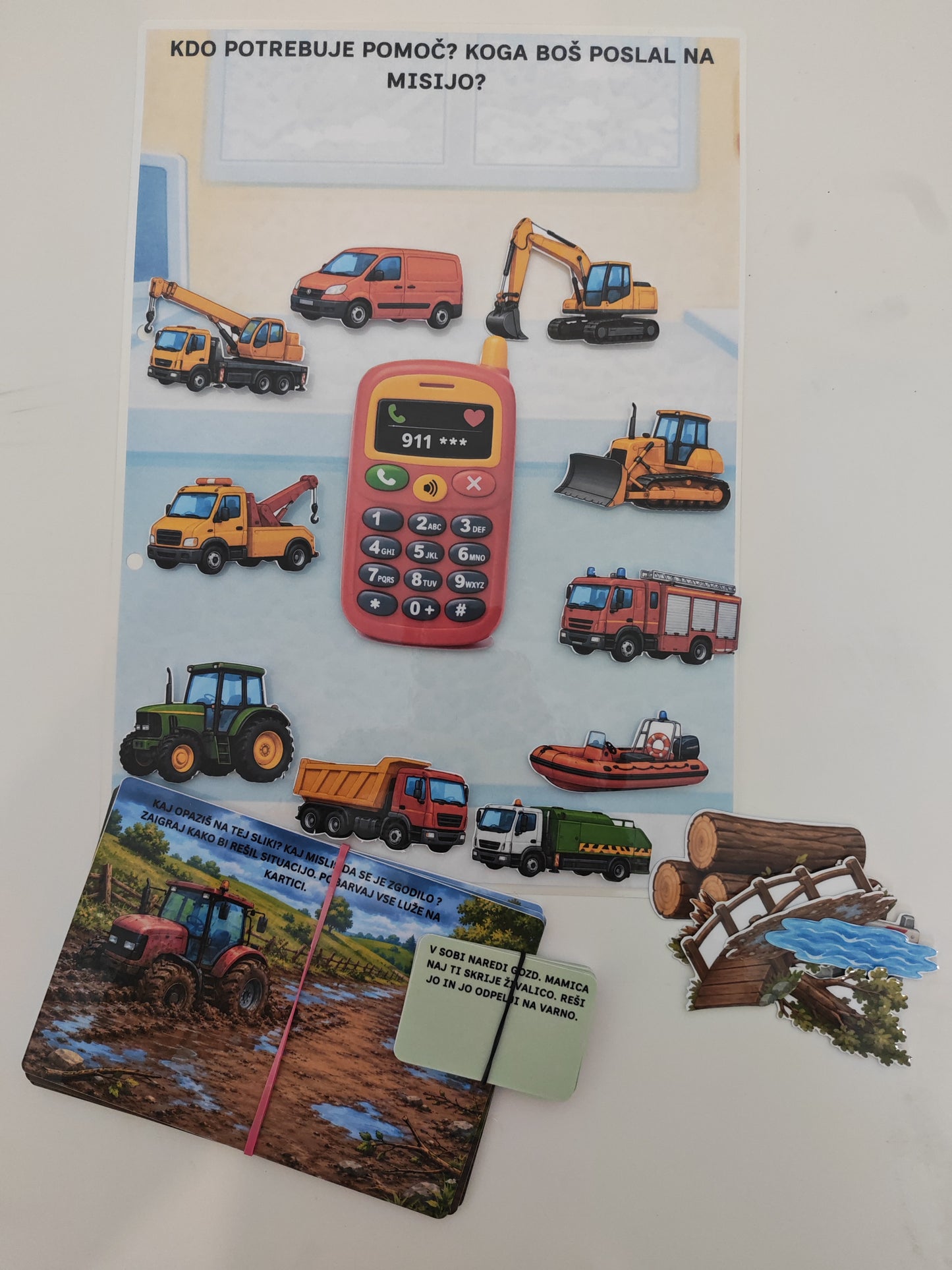Mali kmetovalec – razvojna mapica za simbolno igro in fino motoriko (3+ let)