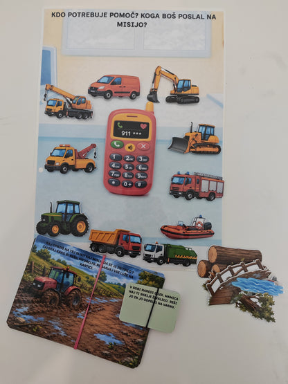 Mali kmetovalec – razvojna mapica za simbolno igro in fino motoriko (3+ let)